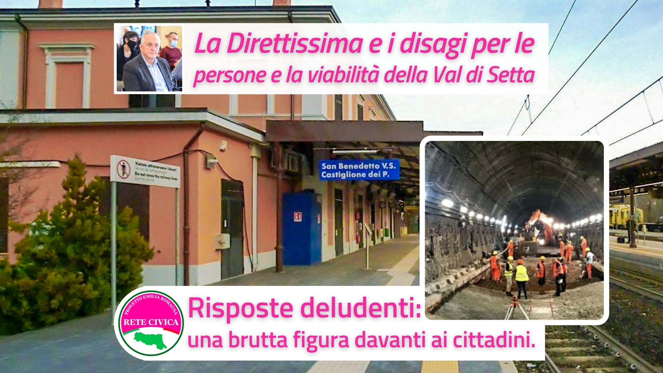 Scopri di più sull'articolo La Direttissima Bologna-Prato: risposte deludenti per l’utenza