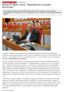 Scopri di più sull'articolo Mastacchi (Rete Civica): “Riqualificare la statale Porrettana”