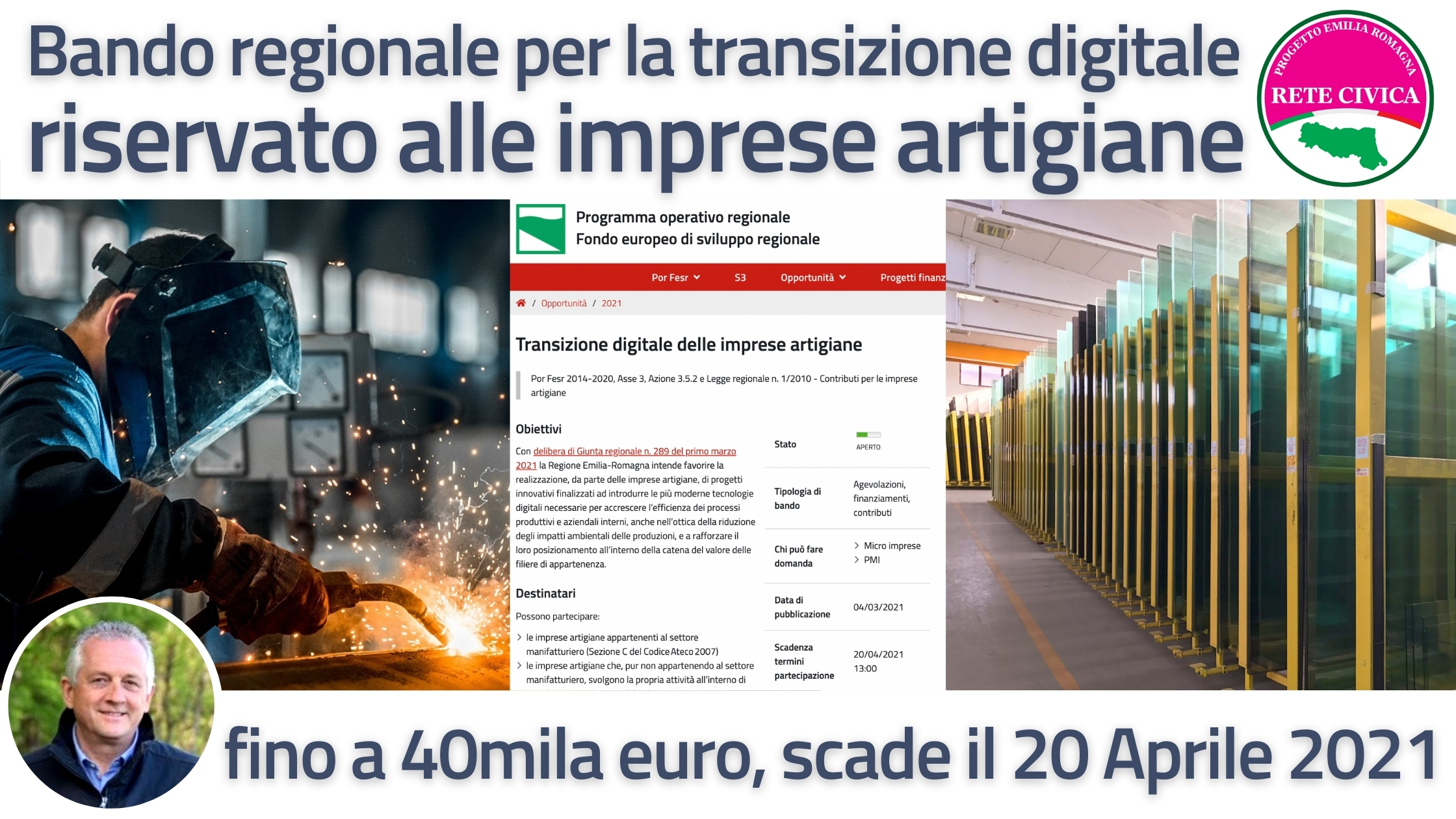 Al momento stai visualizzando Bando per la transizione digitale delle imprese artigiane