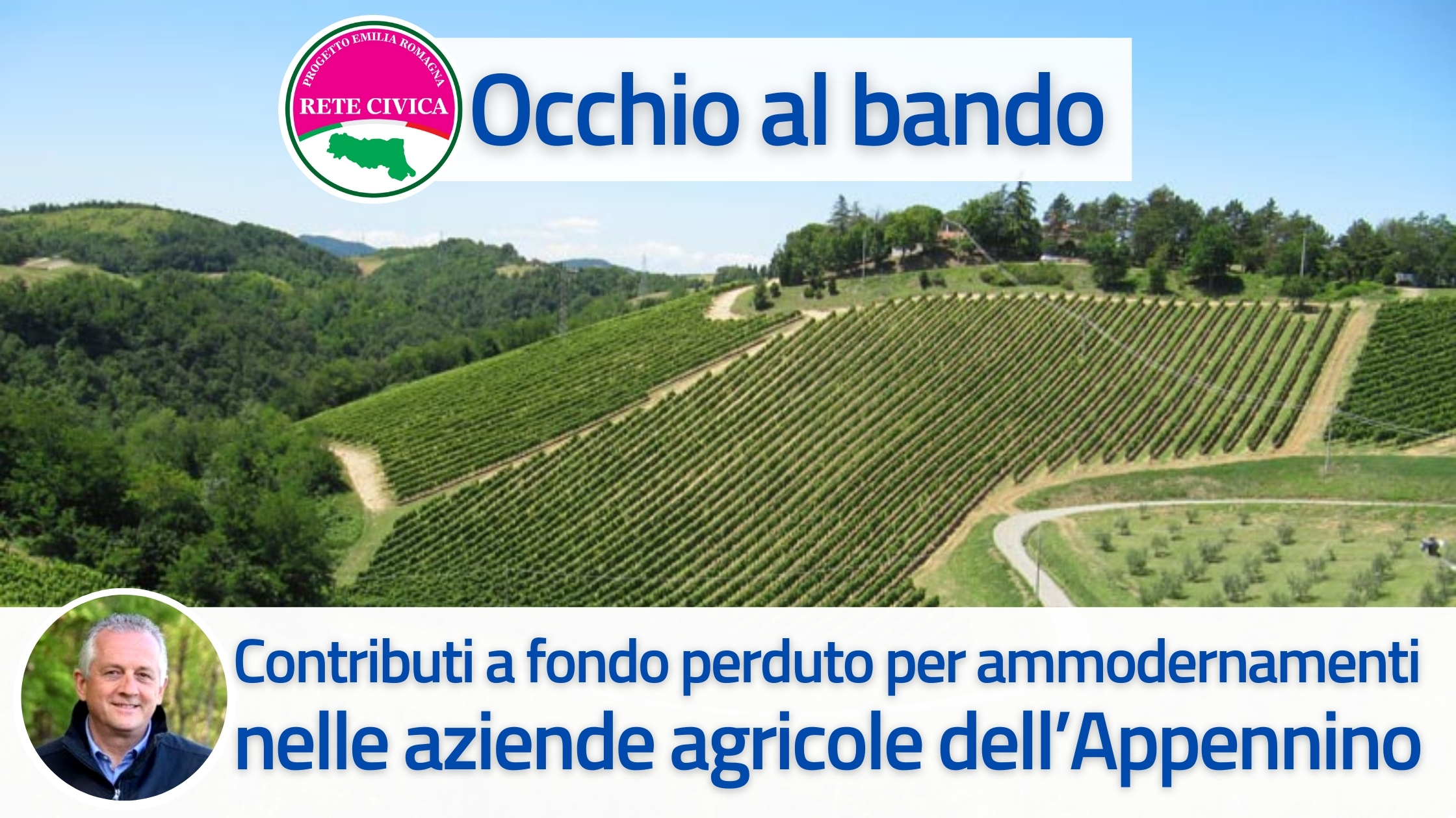 Scopri di più sull'articolo Contributi a fondo perduto a sostegno delle imprese agricole di montagna in Appennino