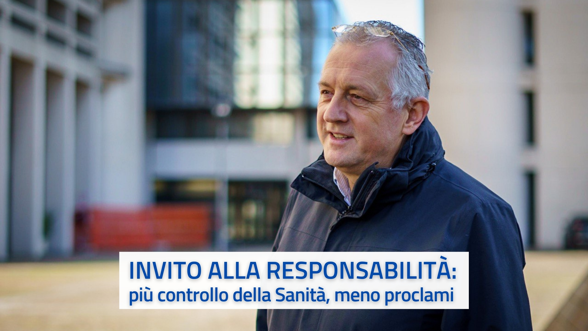 Al momento stai visualizzando Sanità: INVITO ALLA RESPONSABILITÀ