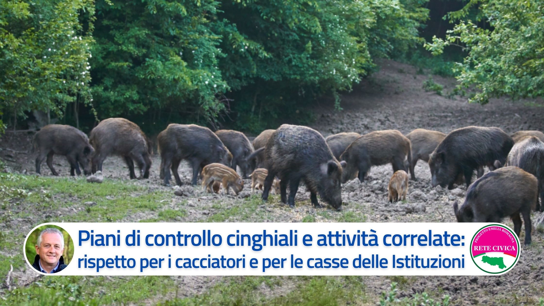 Scopri di più sull'articolo Piani di controllo cinghiali e attività correlate: rispettiamo i cacciatori e le casse delle Istituzioni