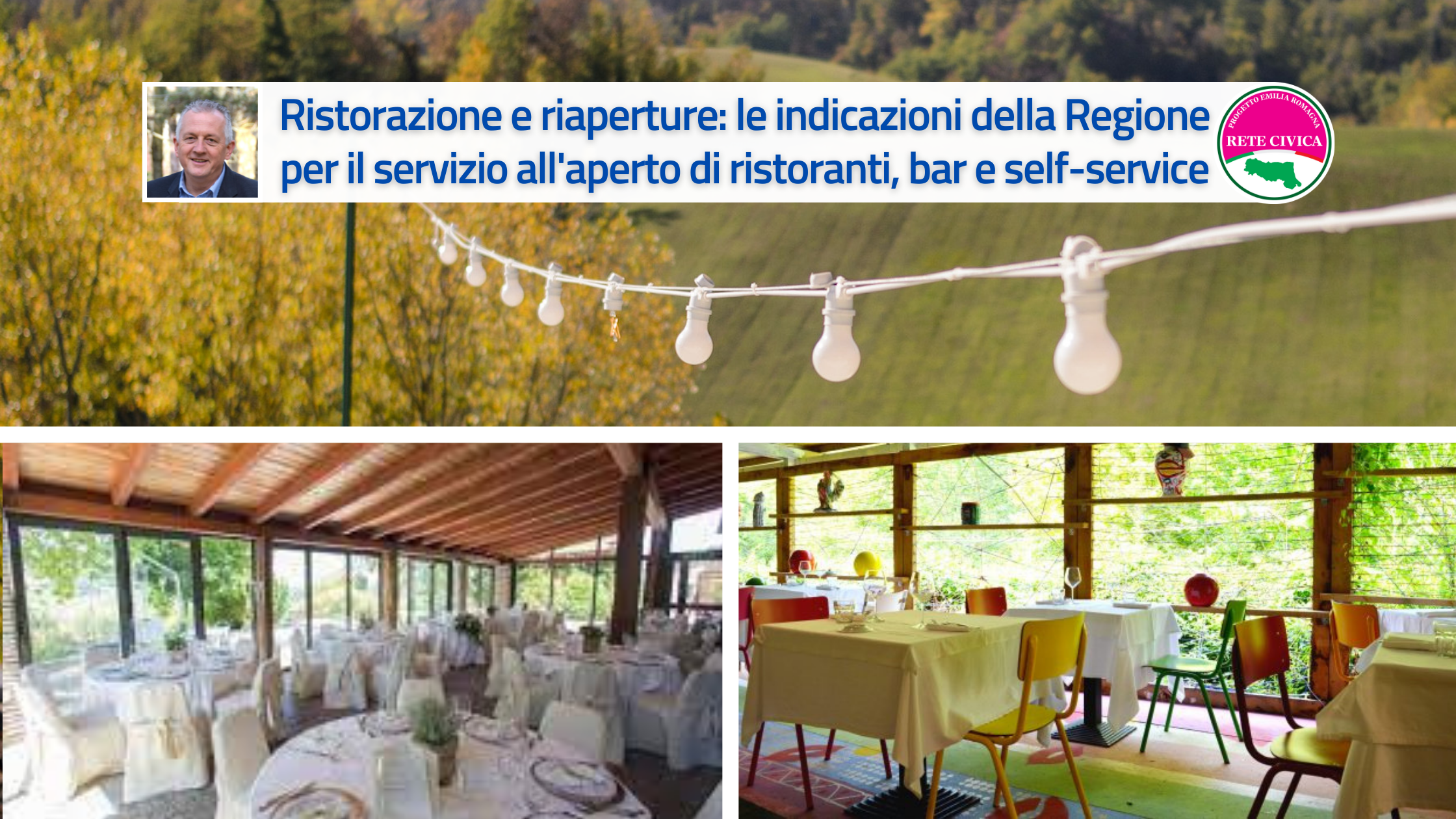 Al momento stai visualizzando Ristorazione e riaperture: le indicazioni della Regione Emilia-Romagna per ristoranti, bar e self-service