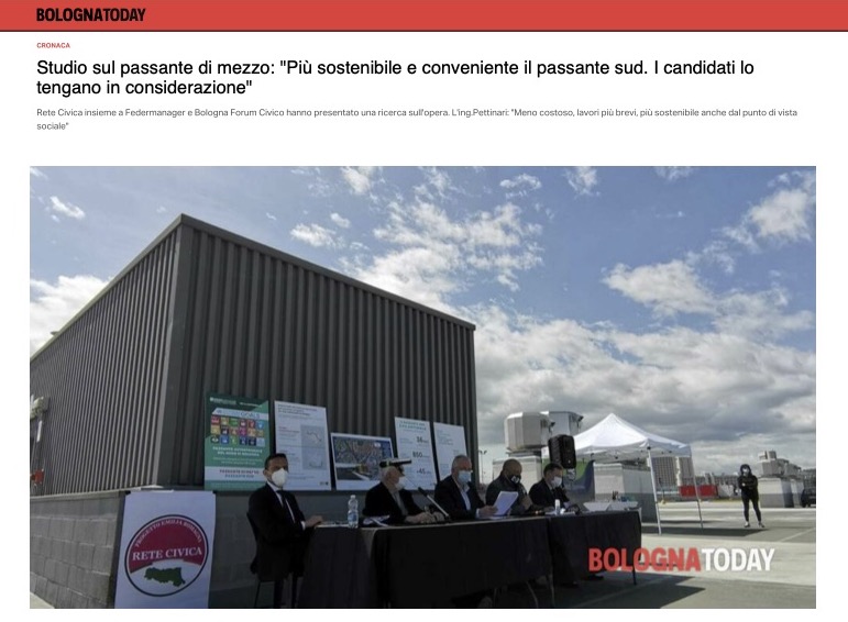 Scopri di più sull'articolo Studio sul passante di mezzo: “Più sostenibile e conveniente il passante sud”