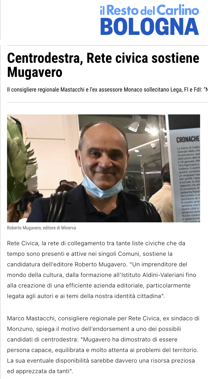 Scopri di più sull'articolo Il consigliere regionale Mastacchi e l’ex assessore Monaco sollecitano Lega, FI e FdI: “Non si indugi oltre nella scelta”