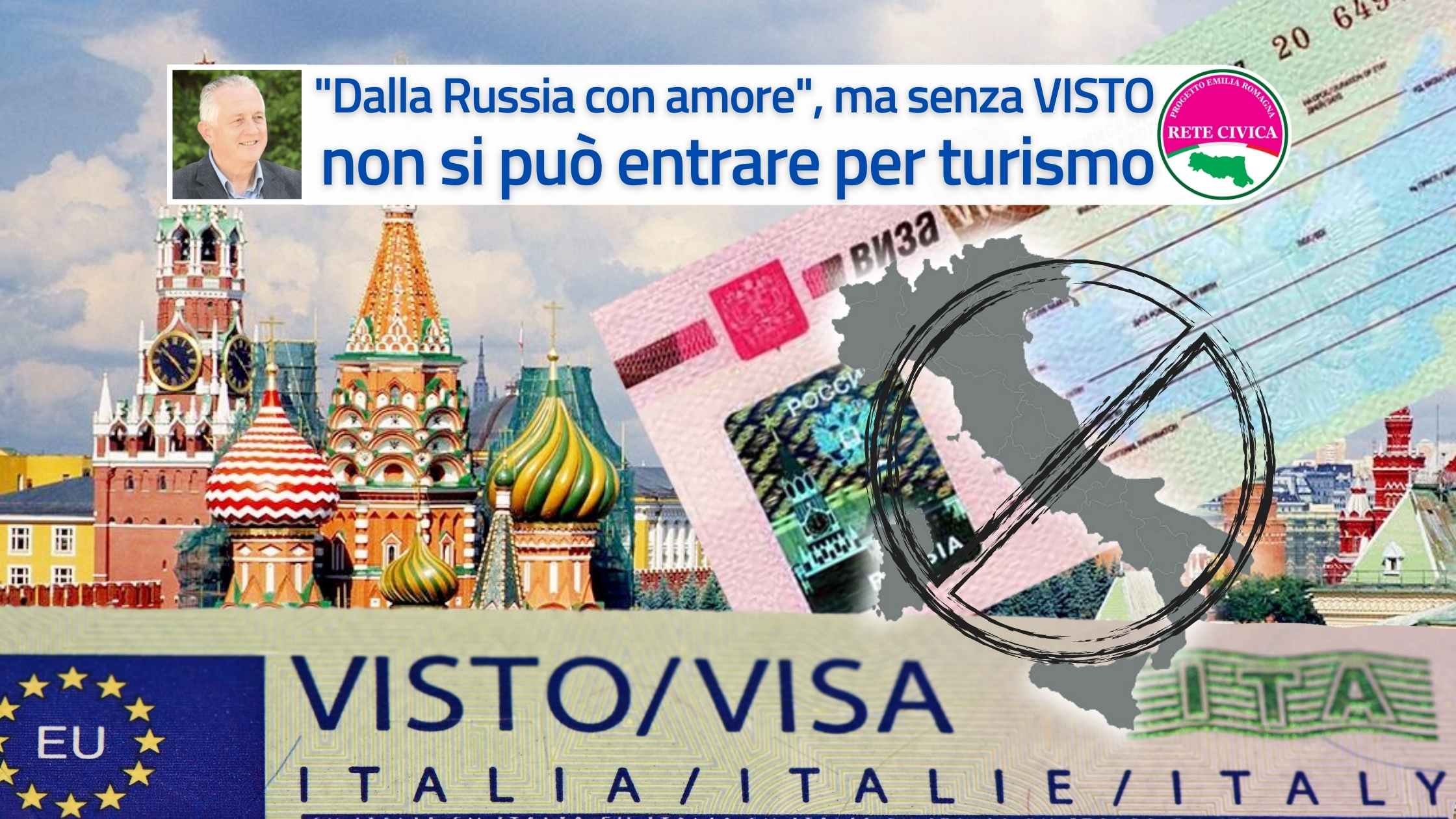 Al momento stai visualizzando Mastacchi: sbloccare le procedure per il visto turistico dalla Russia