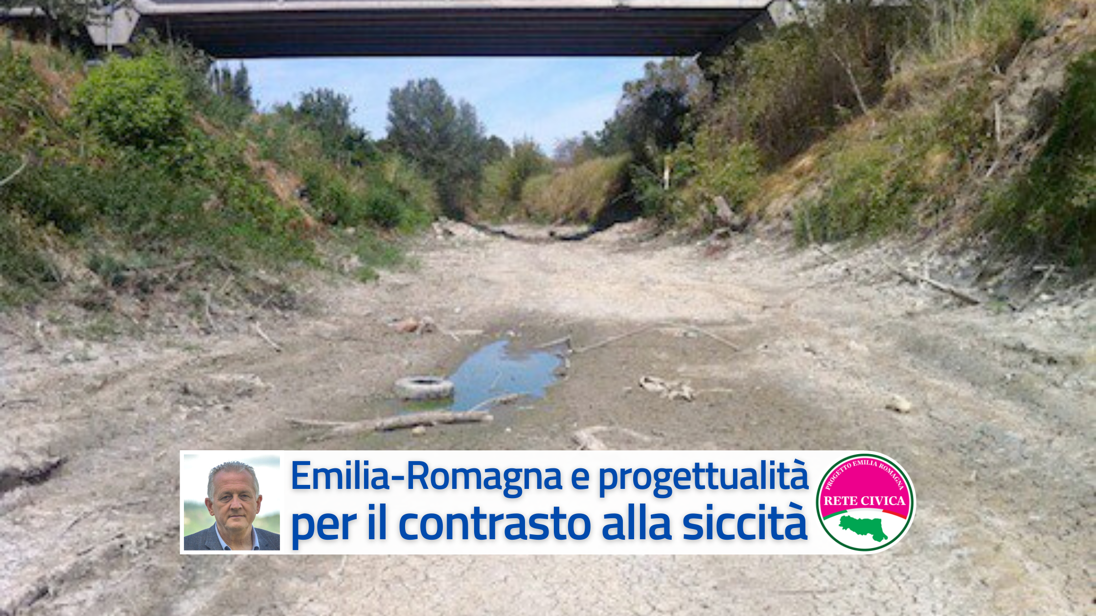 Scopri di più sull'articolo Emilia-Romagna progettualità per il contrasto alla siccità
