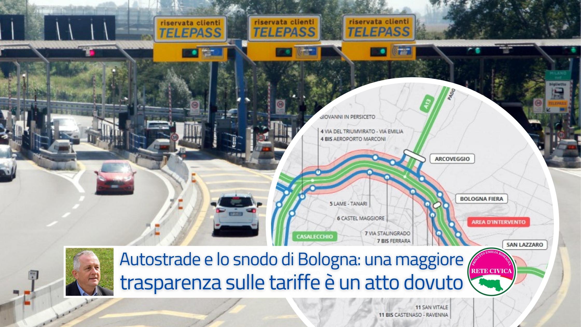 Al momento stai visualizzando AUTOSTRADE E LO SNODO DI BOLOGNA: una maggiore trasparenza sulle tariffe è un atto dovuto