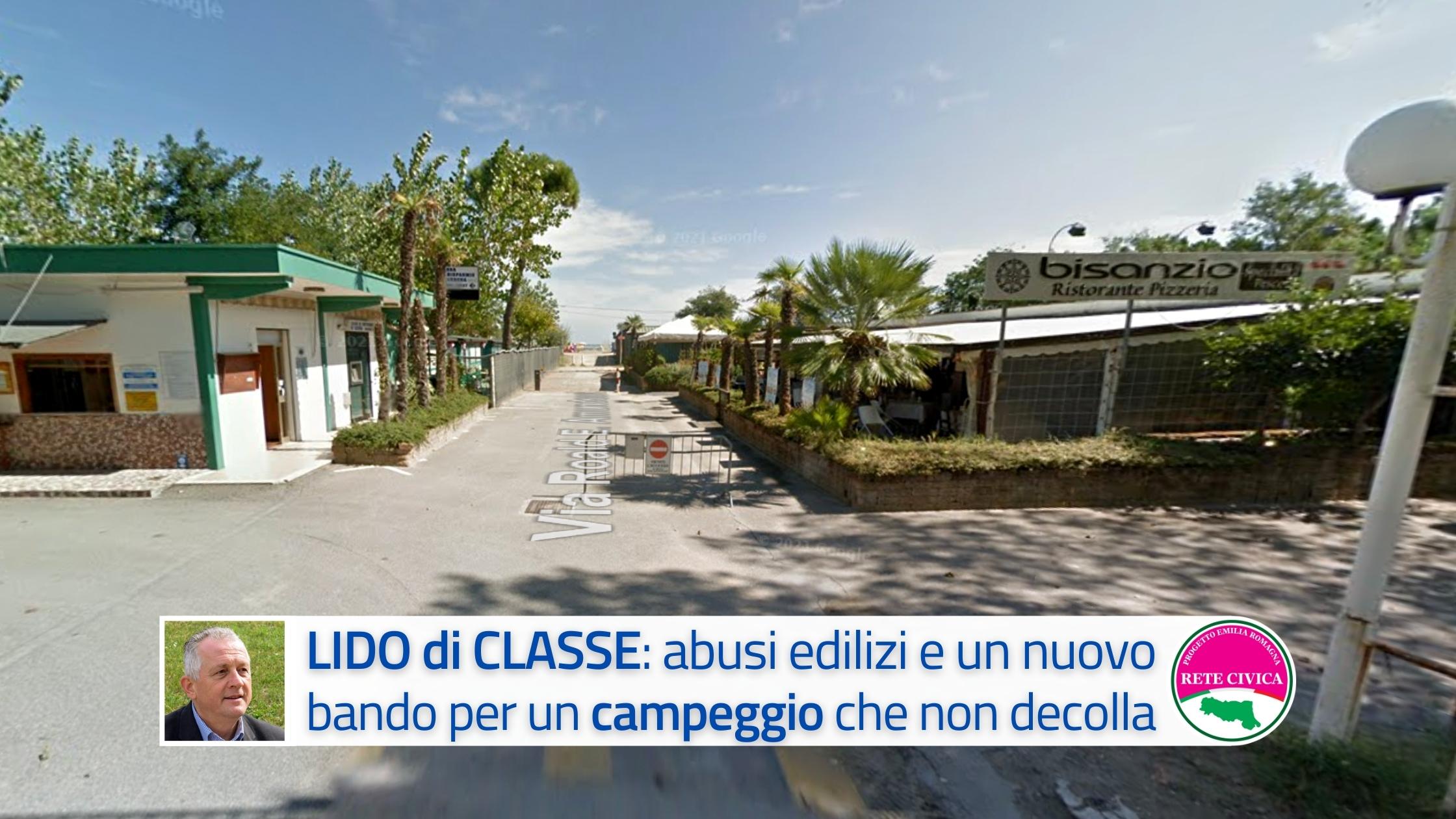 Scopri di più sull'articolo LIDO di CLASSE: abusi edilizi e un nuovo bando per un campeggio che non decolla