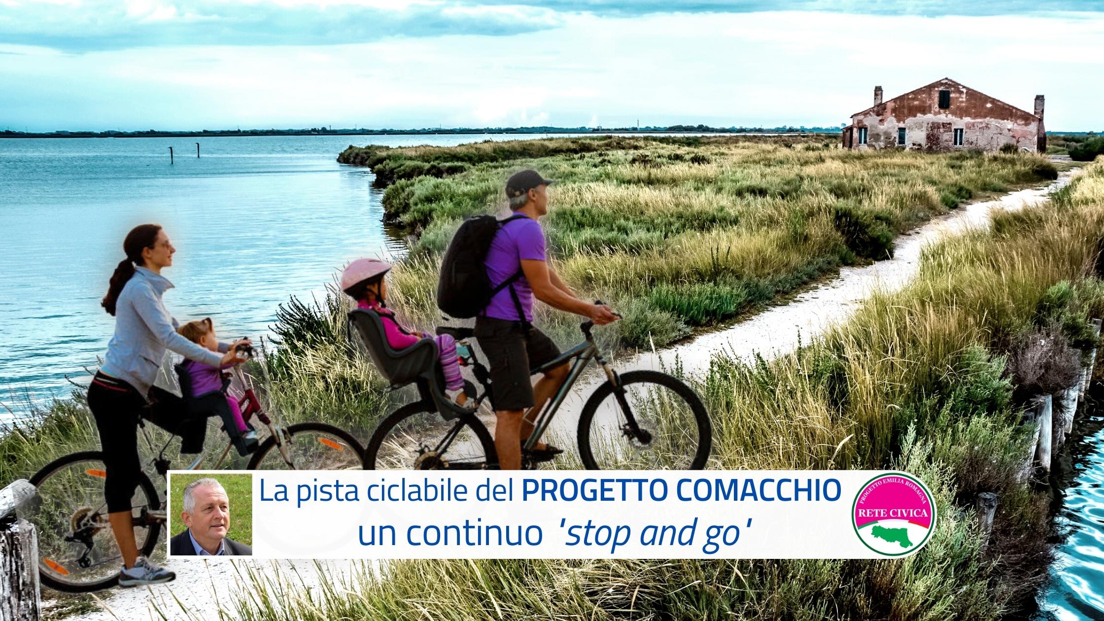 Al momento stai visualizzando PROGETTO COMACCHIO, la pista ciclabile: un continuo “stop and go”