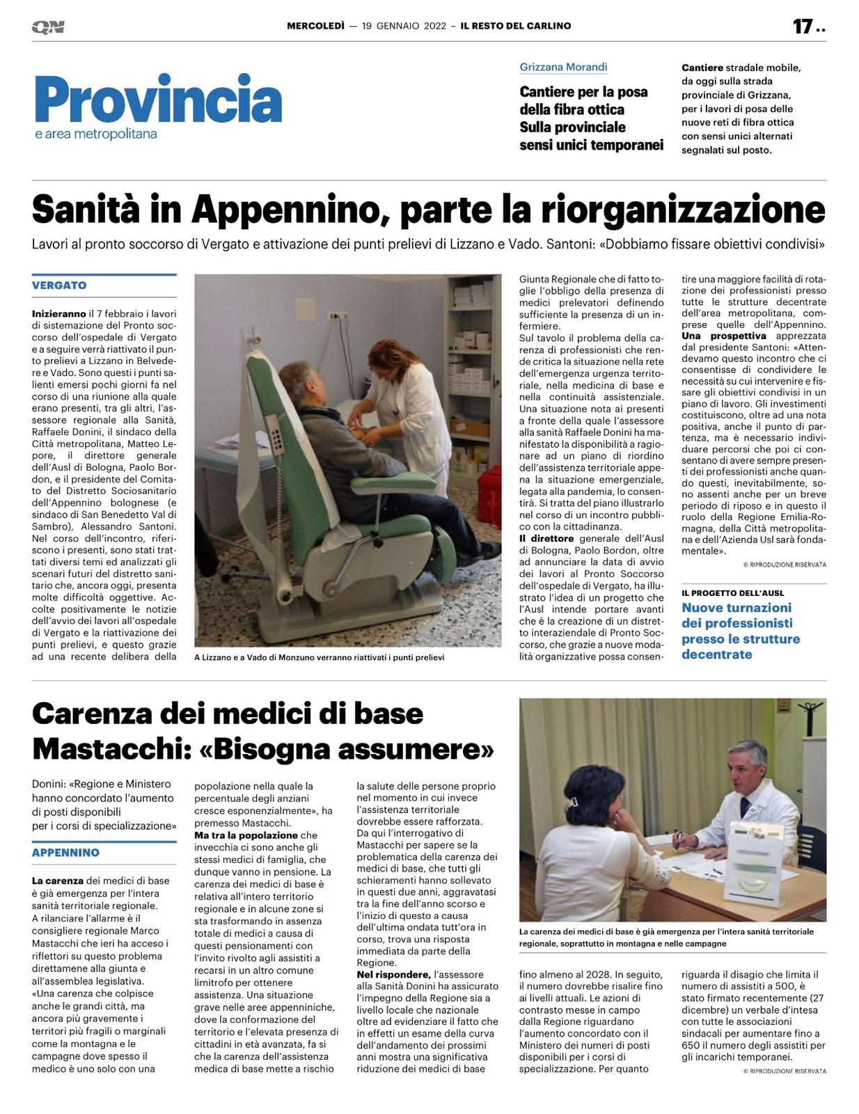 Al momento stai visualizzando Carenza dei medici di base Mastacchi: “Bisogna assumere”