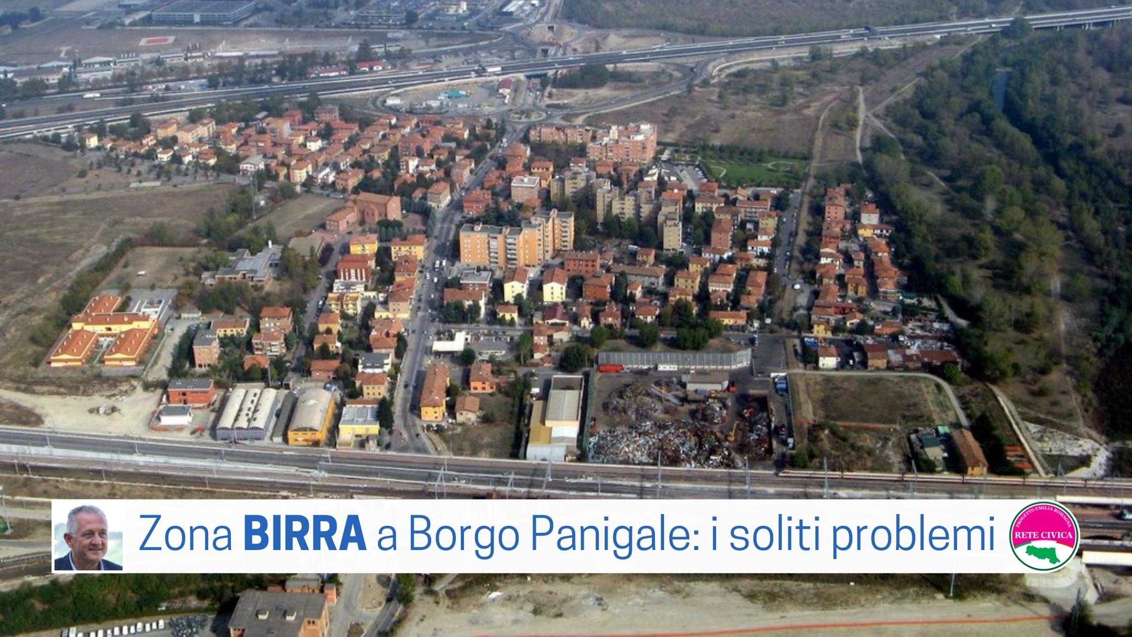 Scopri di più sull'articolo Zona BIRRA a Borgo Panigale(BO): i soliti problemi
