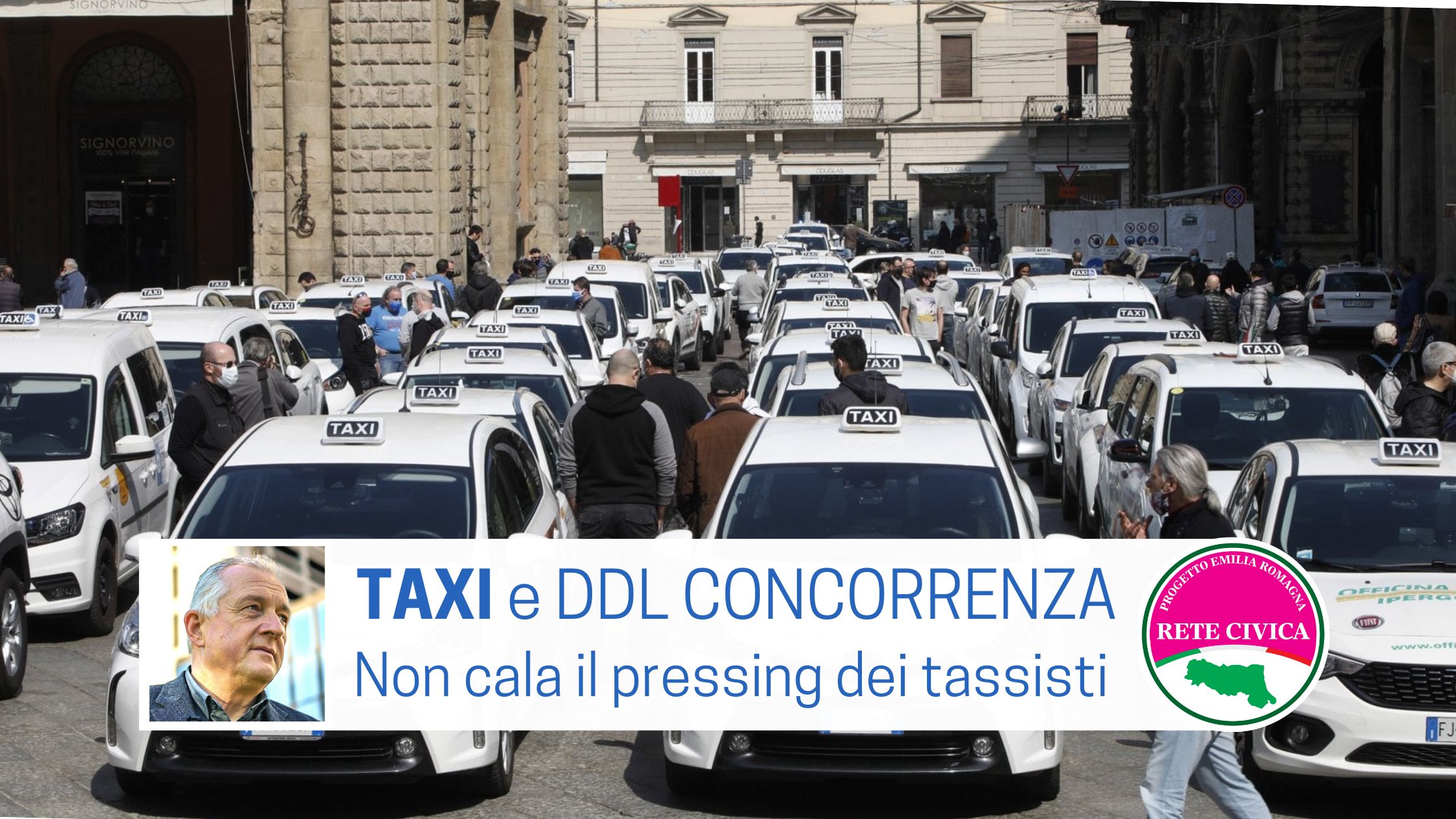 Scopri di più sull'articolo TAXI E DDL CONCORRENZA: non cala il pressing dei tassisti  