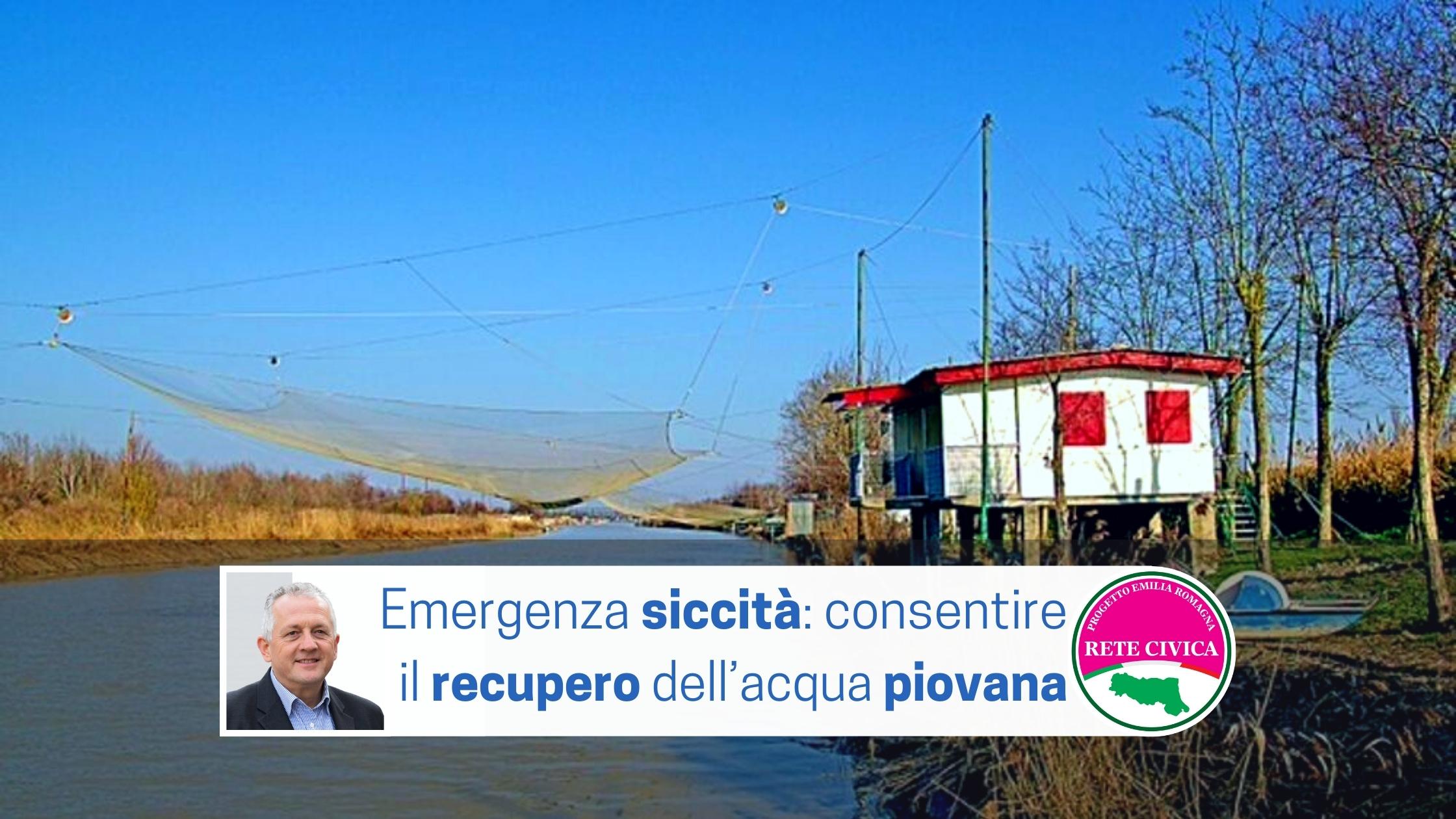 Scopri di più sull'articolo EMERGENZA SICCITÀ: consentire il recupero dell’acqua piovana