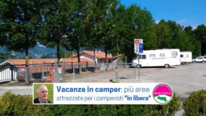Scopri di più sull'articolo VACANZE IN CAMPER: più aree attrezzate per i camperisti “in libera”
