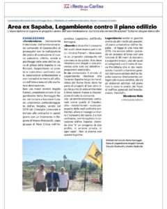 Scopri di più sull'articolo Area ex Sapaba, Legambiente contro il piano edilizio
