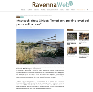 Scopri di più sull'articolo Mastacchi (Rete Civica): “Tempi certi per fine lavori del ponte sul Lamone”