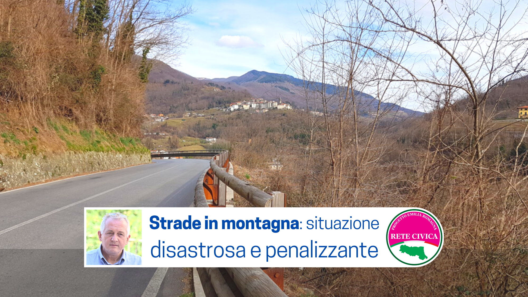 Scopri di più sull'articolo STRADE IN MONTAGNA: situazione disastrosa e penalizzante