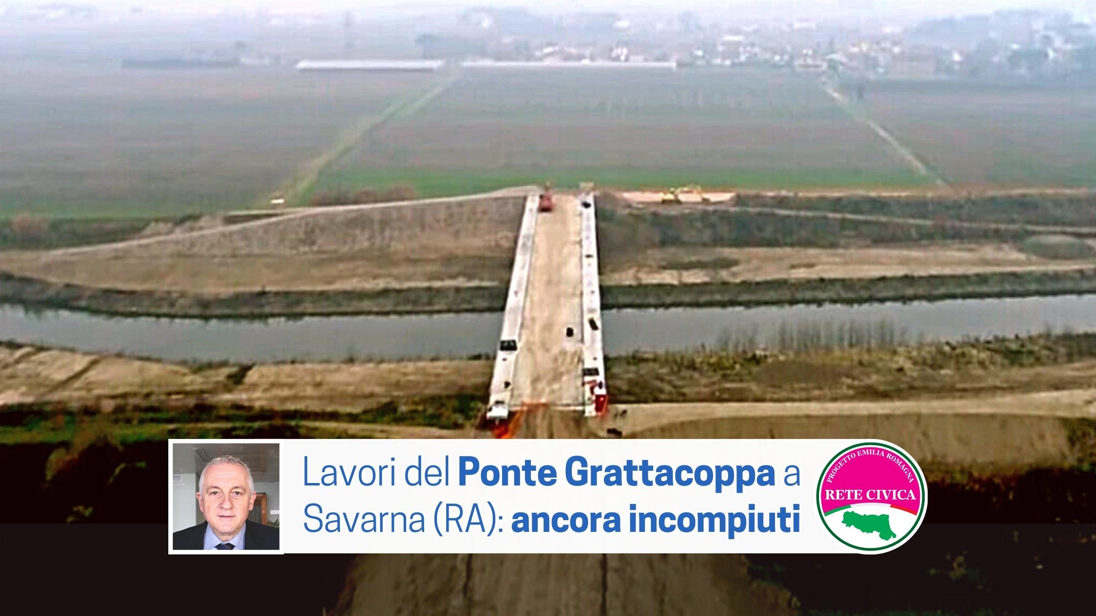 Scopri di più sull'articolo Lavori del Ponte Grattacoppa a Savarna (RA): ancora incompiuti
