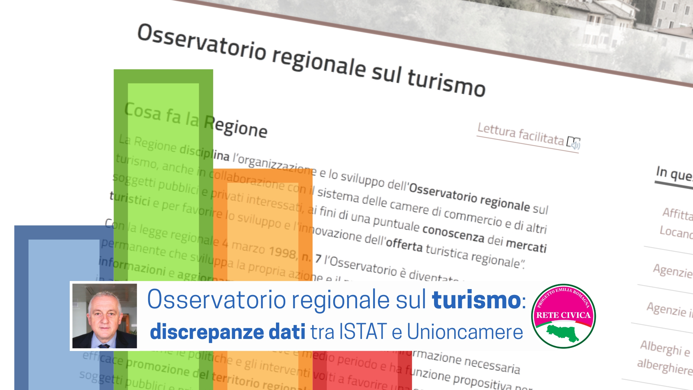 Al momento stai visualizzando Osservatorio regionale sul turismo: discrepanze dati tra ISTAT e Unioncamere