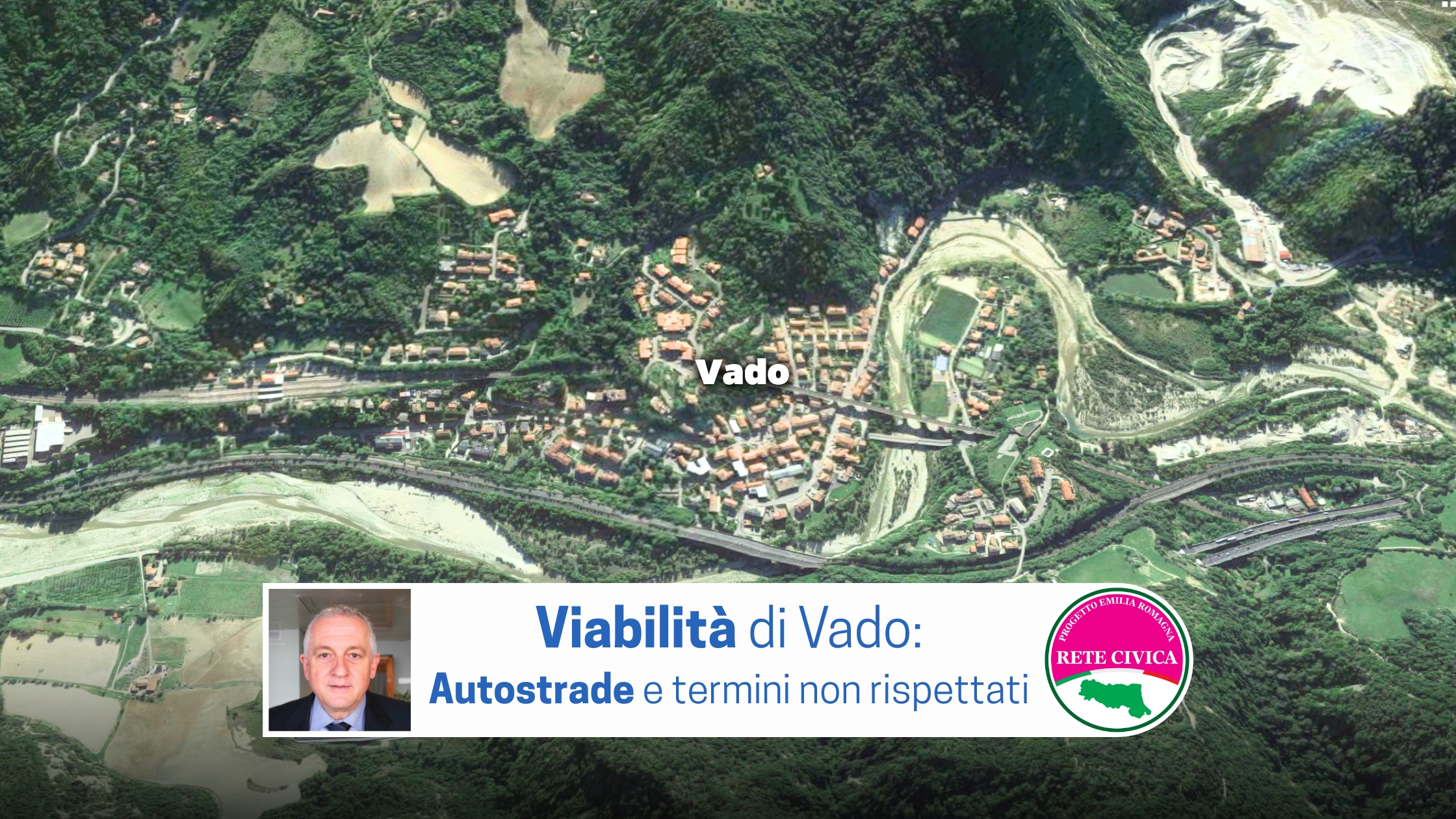 Al momento stai visualizzando Viabilità di Vado: Autostrade e i termini non rispettati 