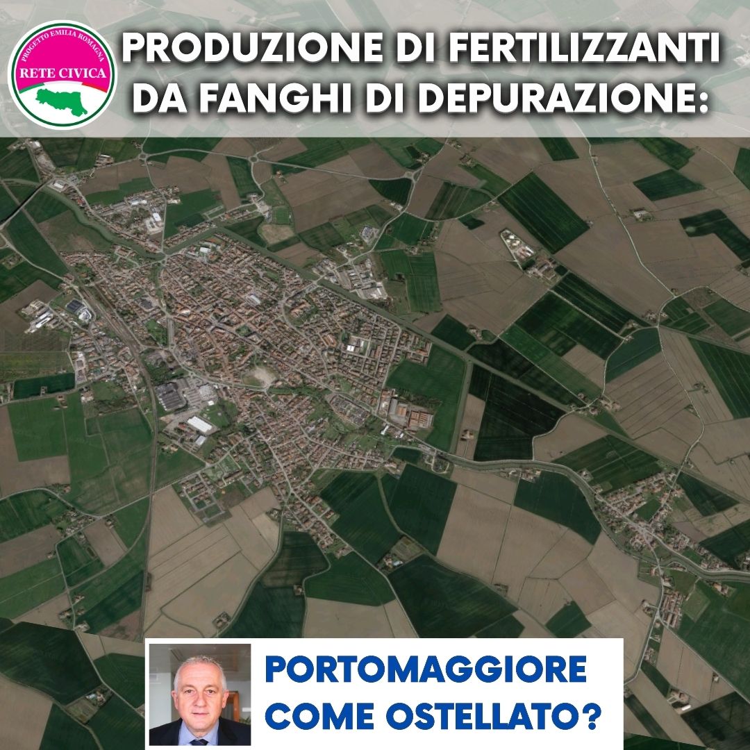Scopri di più sull'articolo Produzione di fertilizzanti da fanghi di depurazione: Portomaggiore come Ostellato?