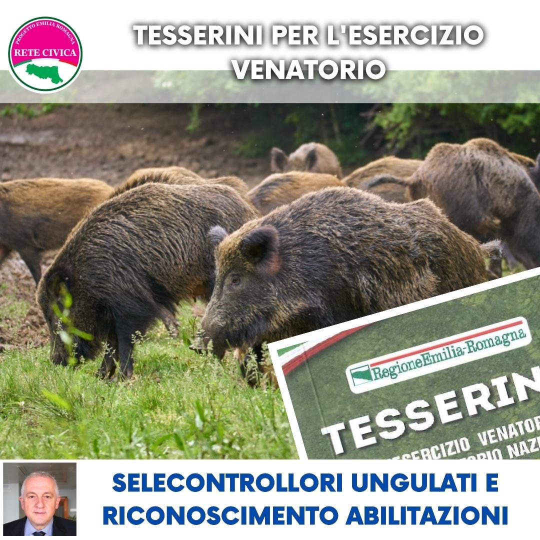 Scopri di più sull'articolo Tesserini per l’esercizio venatorio: selecontrollori ungulati e riconoscimento abilitazioni