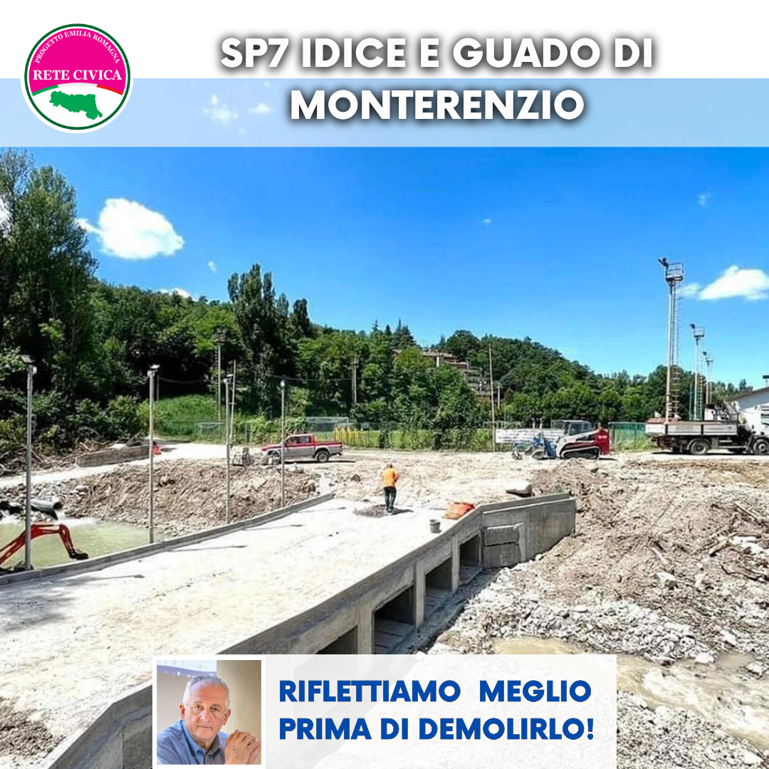 Al momento stai visualizzando SP7 “Idice” e guado di Monterenzio: riflettiamo meglio, prima di demolirlo!