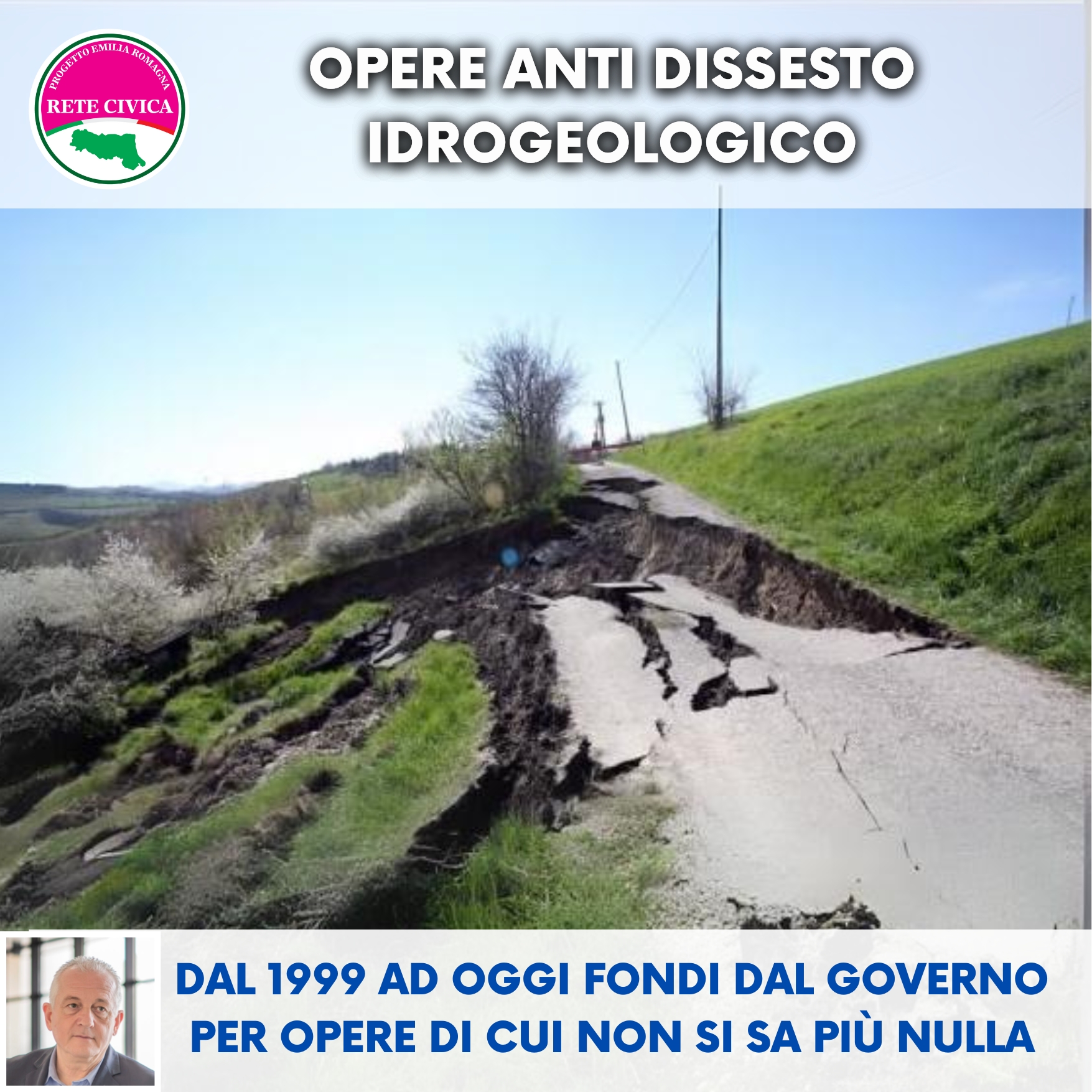 Al momento stai visualizzando Opera anti-dissesto idrogeologico: dal 1999 ad oggi fondi dal Governo per opere di cui non si sa più nulla