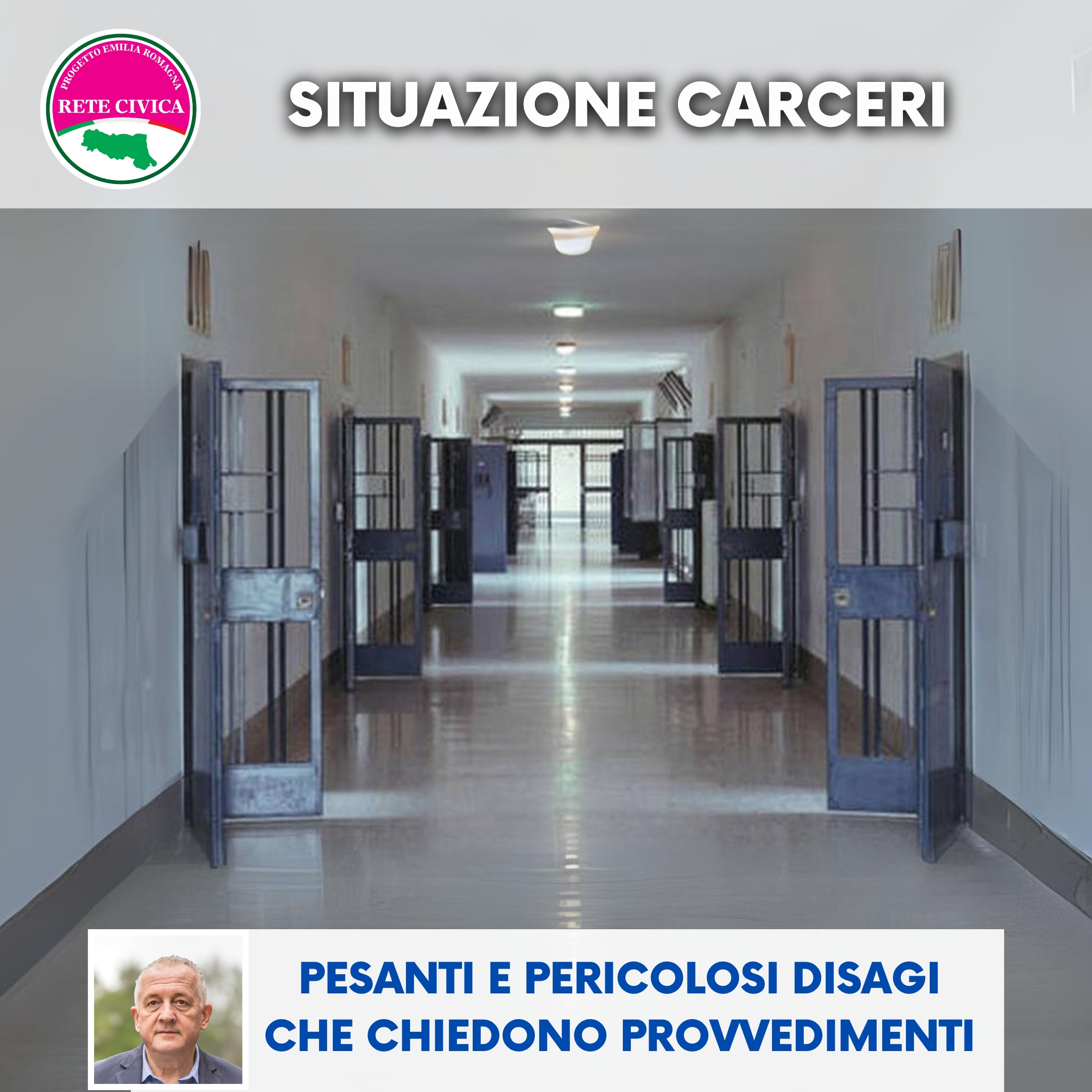 Al momento stai visualizzando Situazione carceri: pesanti e pericolosi disagi che chiedono provvedimenti