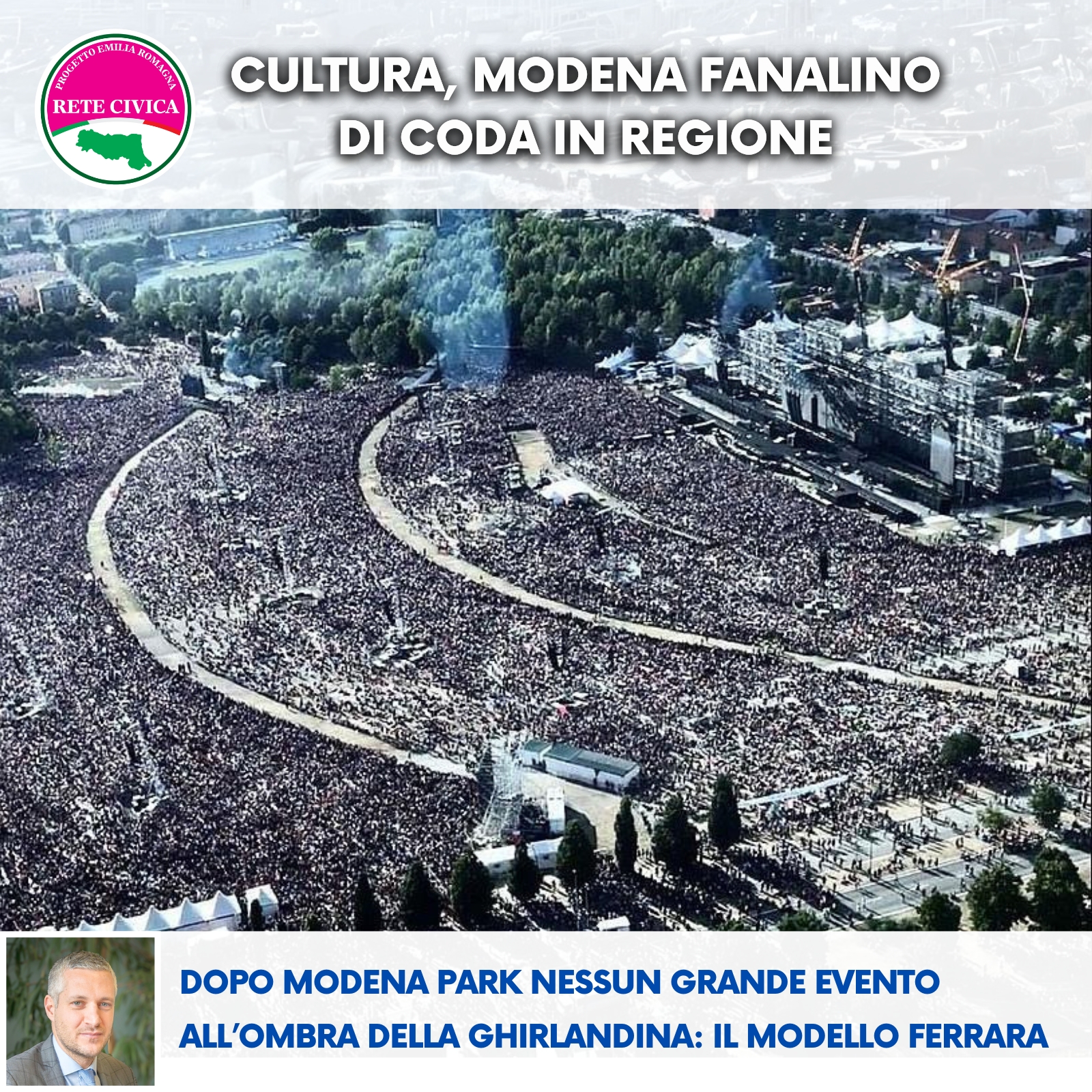 Scopri di più sull'articolo CULTURA: MODENA FANALINO DI CODA IN REGIONE