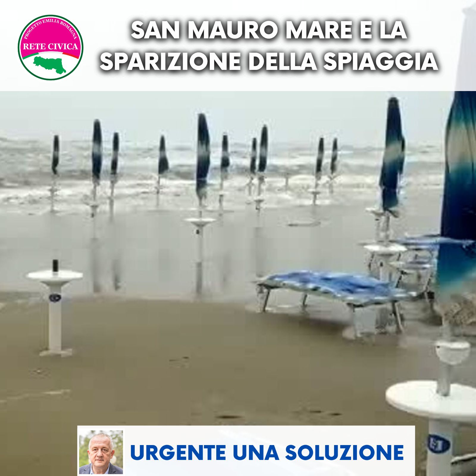 Al momento stai visualizzando SAN MAURO MARE E LA SPARIZIONE DELLA SPIAGGIA – Urgente una soluzione