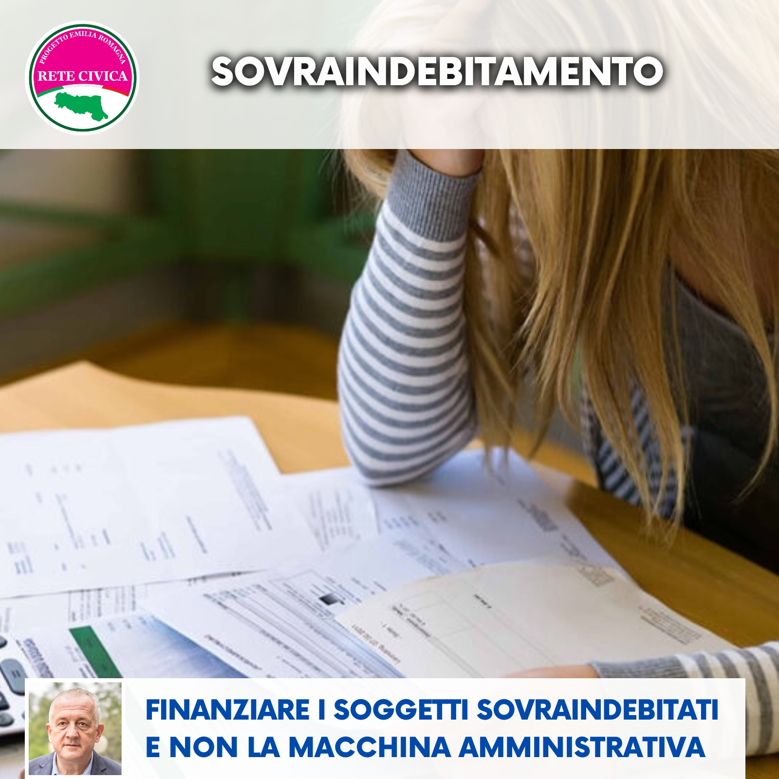 Scopri di più sull'articolo SOVRAINDEBITAMENTO: finanziare i soggetti sovraindebitati e non la macchina amministrativa