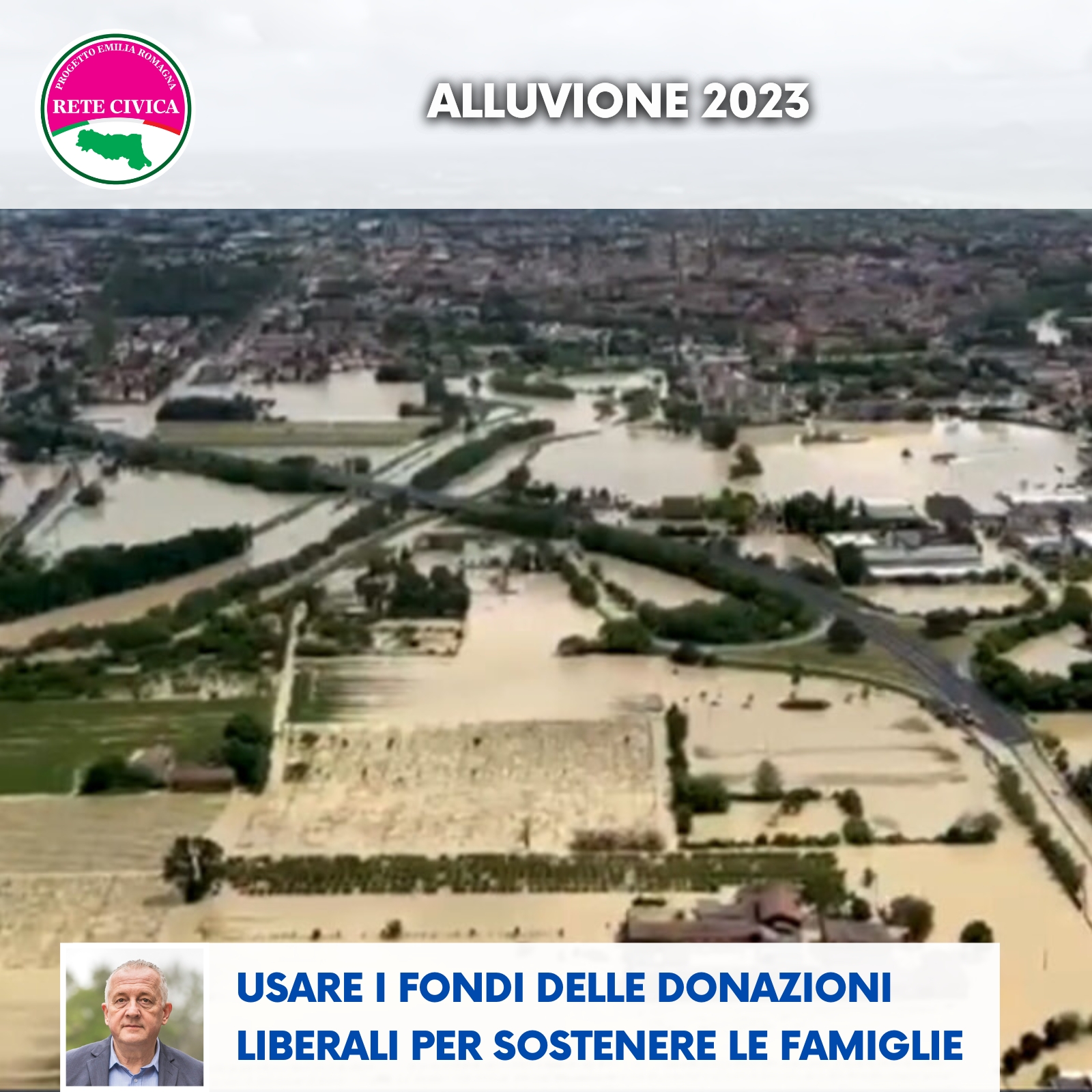 Al momento stai visualizzando Alluvione 2023: usare i fondi delle donazioni liberali per sostenere le famiglie