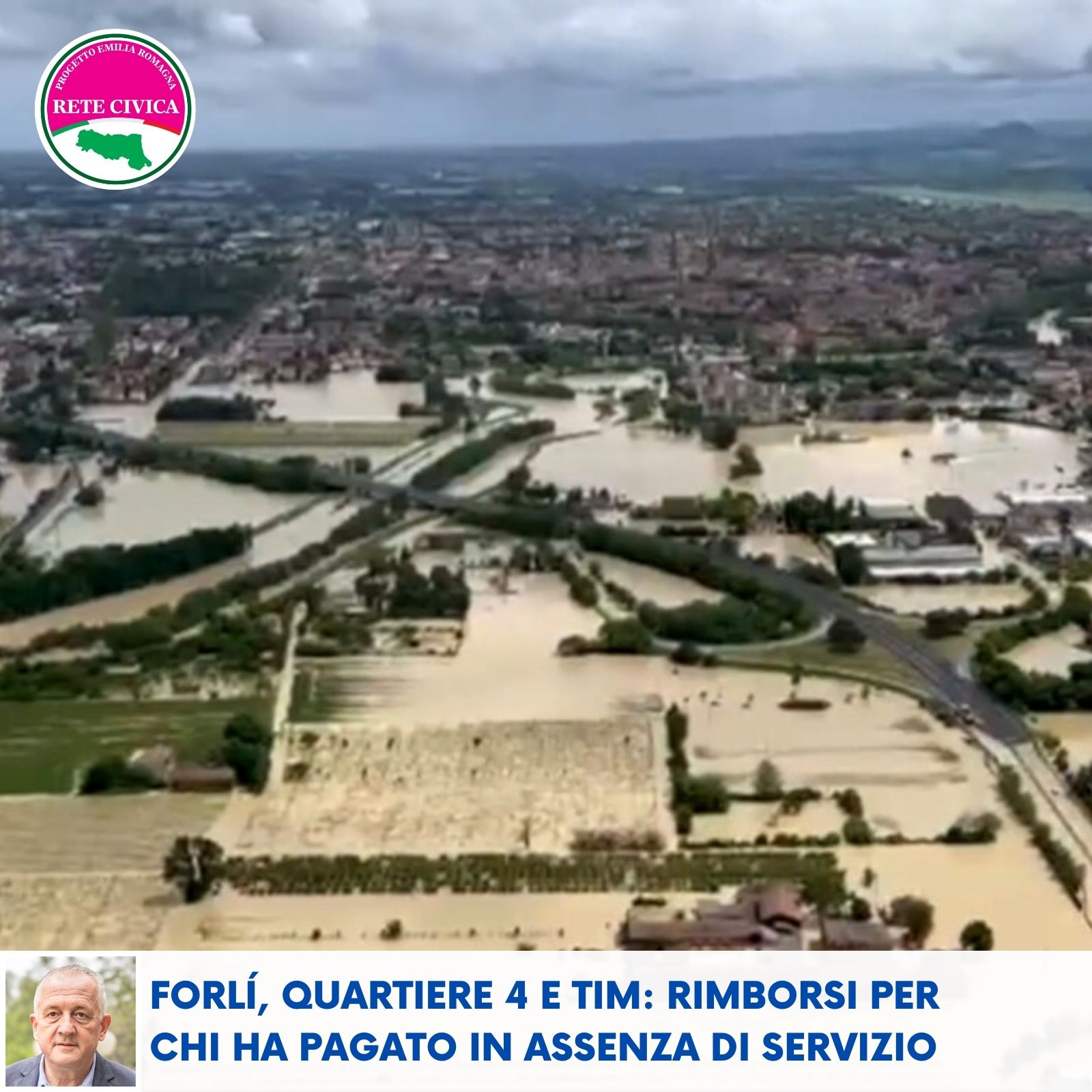 Scopri di più sull'articolo FORLÍ, QUARTIERE 4 E TIM: Rimborsi per chi ha pagato in assenza di servizio e in arrivo una nuova centrale