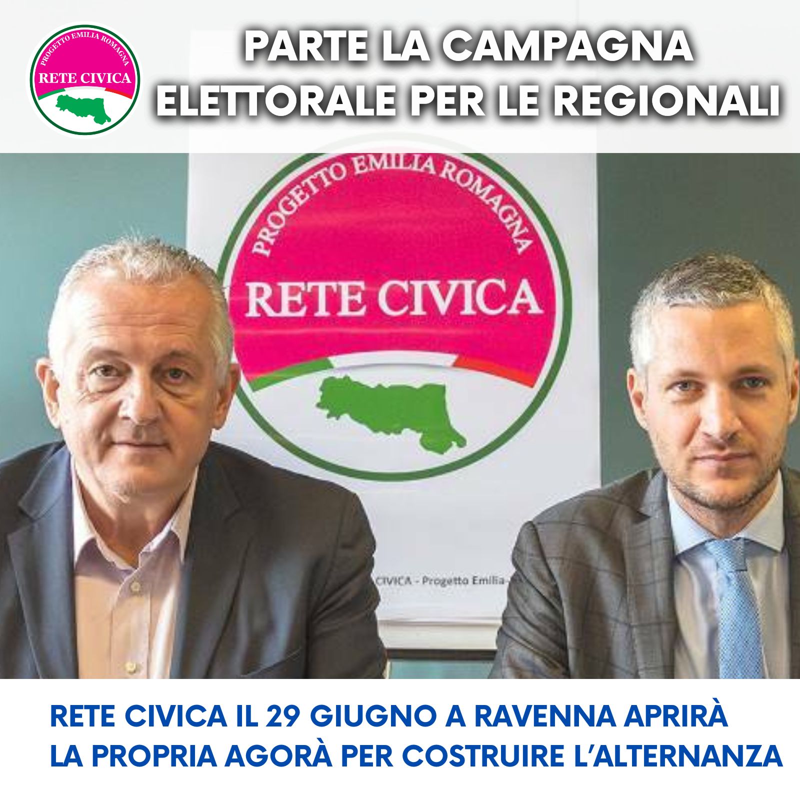 Al momento stai visualizzando Rete Civica, a Ravenna si apre la Agorà in vista delle elezioni Regionali