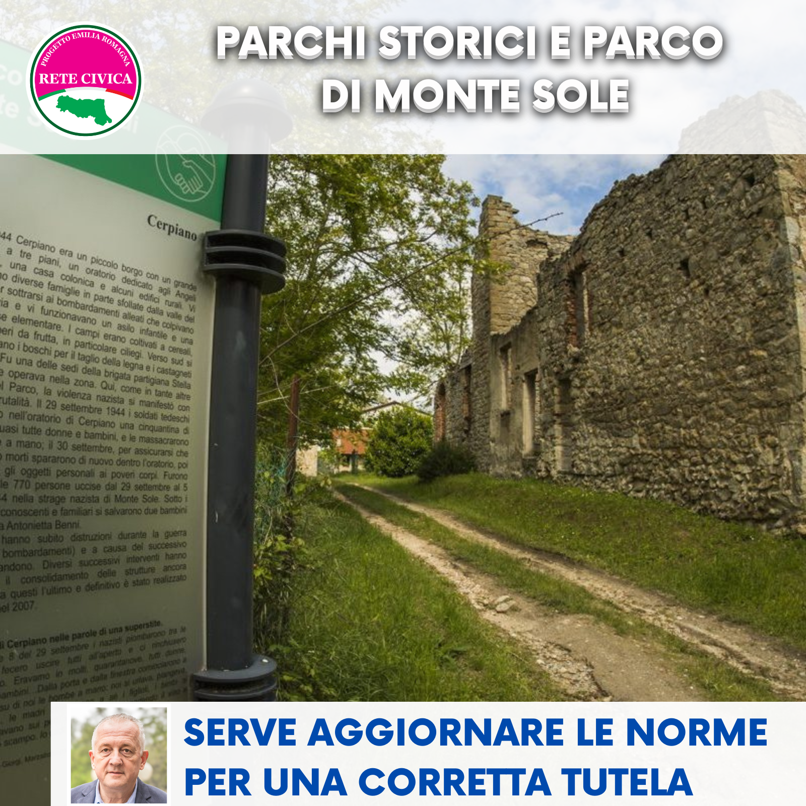 Al momento stai visualizzando PARCHI STORICI E PARCO DI MONTE SOLE – Necessario un aggiornamento normativo per una corretta tutela