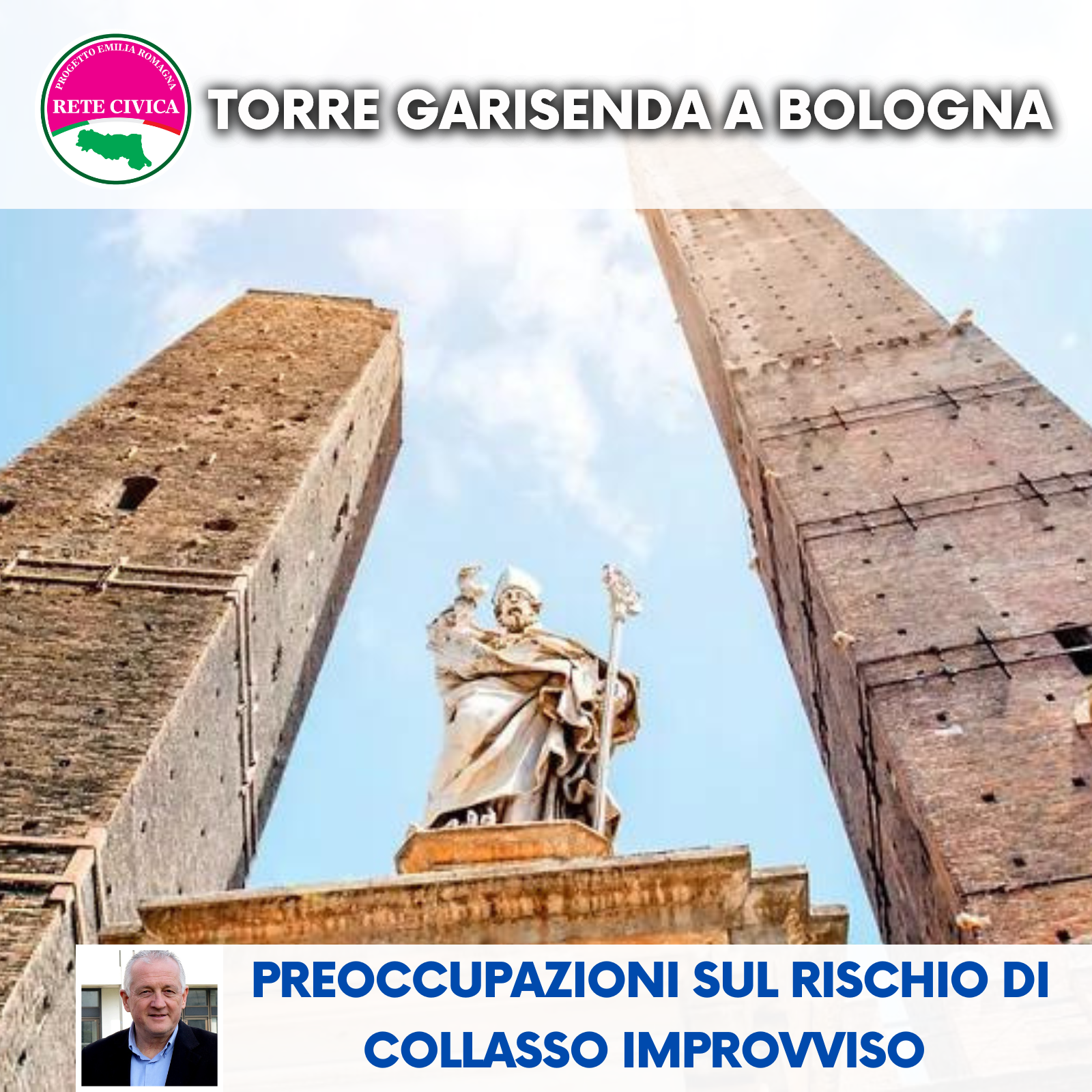 Al momento stai visualizzando TORRE GARISENDA A BOLOGNA – Preoccupazioni sul rischio di collasso improvviso