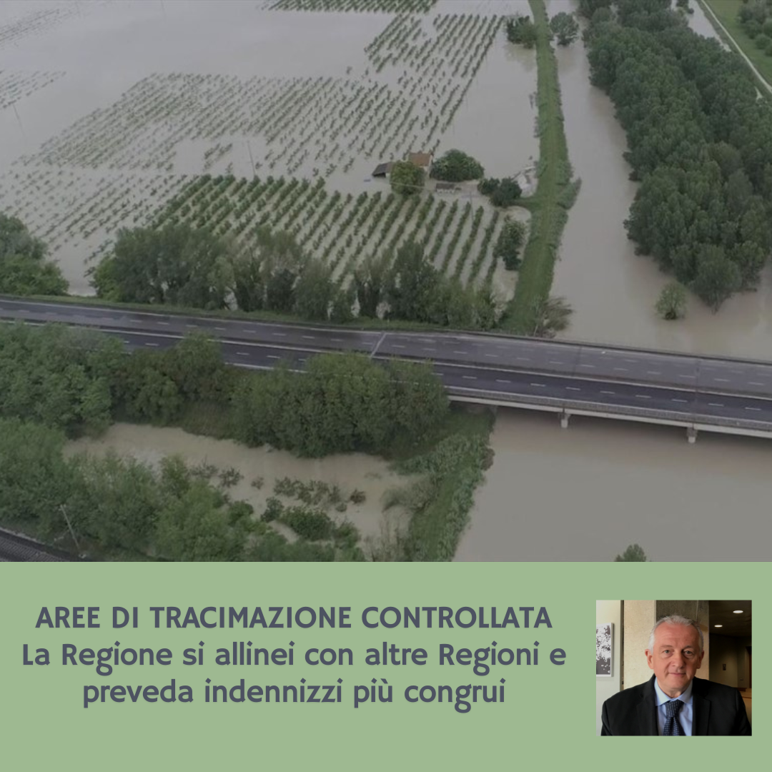 Al momento stai visualizzando AREE DI TRACIMAZIONE CONTROLLATA – La Regione si allinei con altre Regioni e preveda indennizzi più congrui