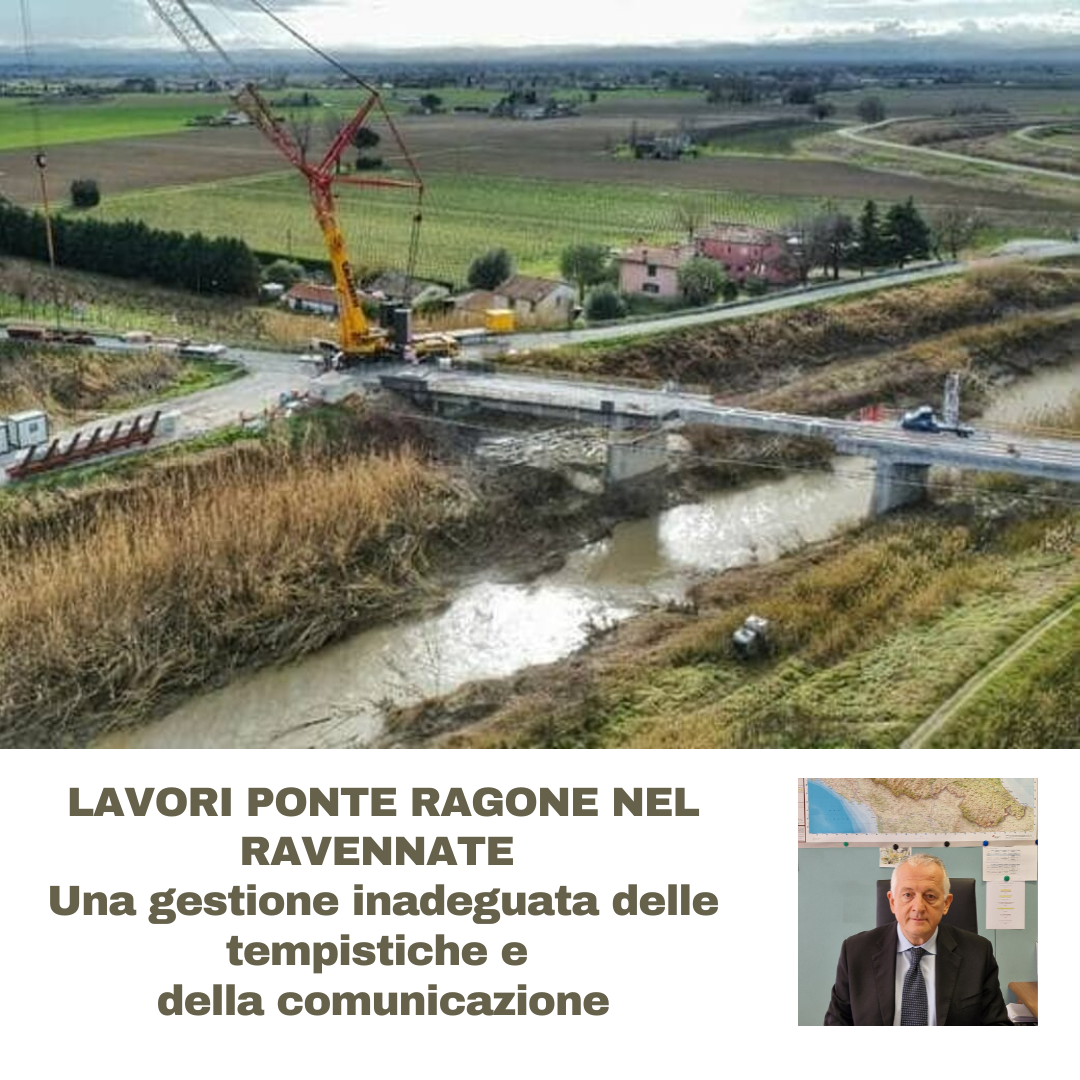 Scopri di più sull'articolo LAVORI PONTE RAGONE NEL RAVENNATE