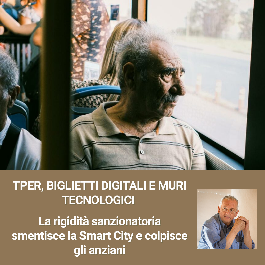 Al momento stai visualizzando TPER, BIGLIETTI DIGITALI E MURI TECNOLOGICI – La rigidità sanzionatoria smentisce la Smart City